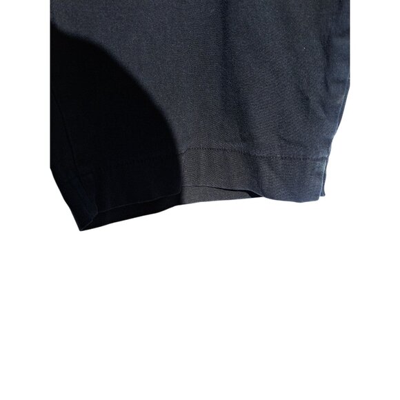 Just My Size Womens 3X Black Cotton Stretch Pull On Capri Pants Comfort Waist - Picture 3 of 7